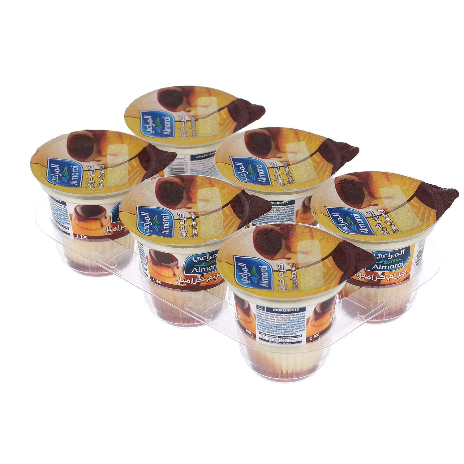 Almarai Cream Caramel Dessert 100gm × 6'S