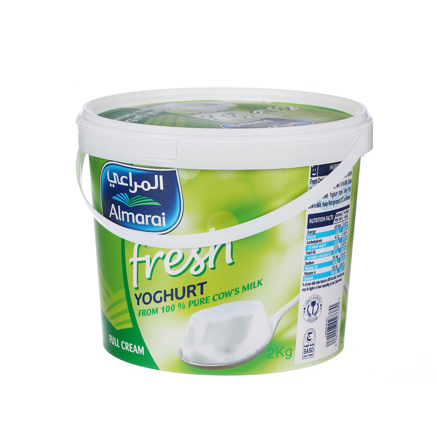 Almarai Fresh Yoghurt Full Cream 2Kg