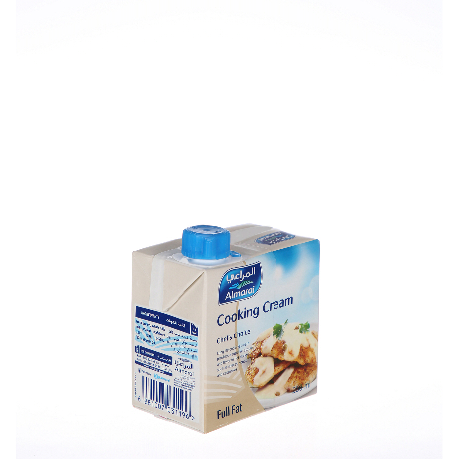 Almarai Chef Choice Full Fat Cooking Cream 250 ml