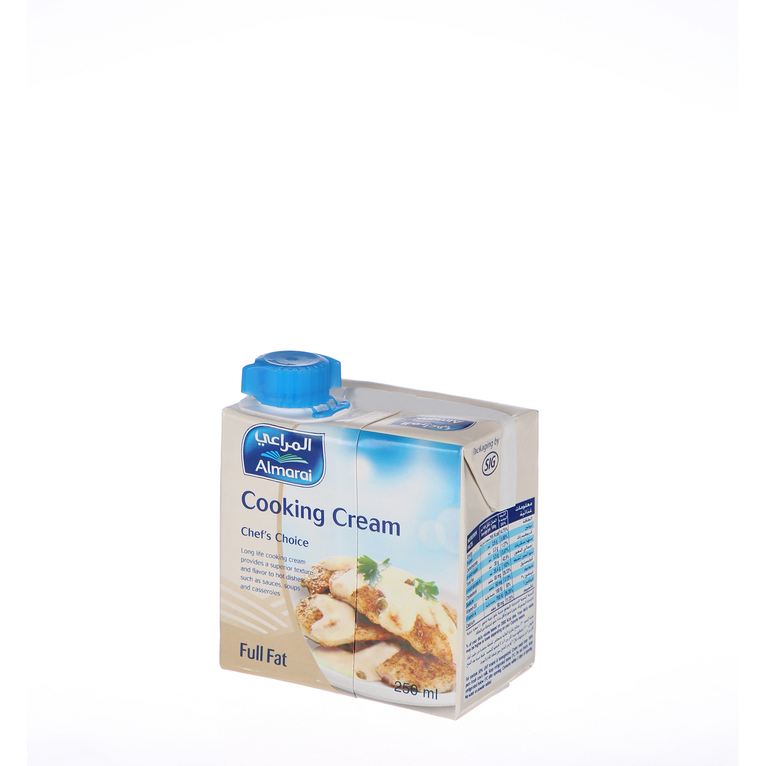 Almarai Chef Choice Full Fat Cooking Cream 250 ml