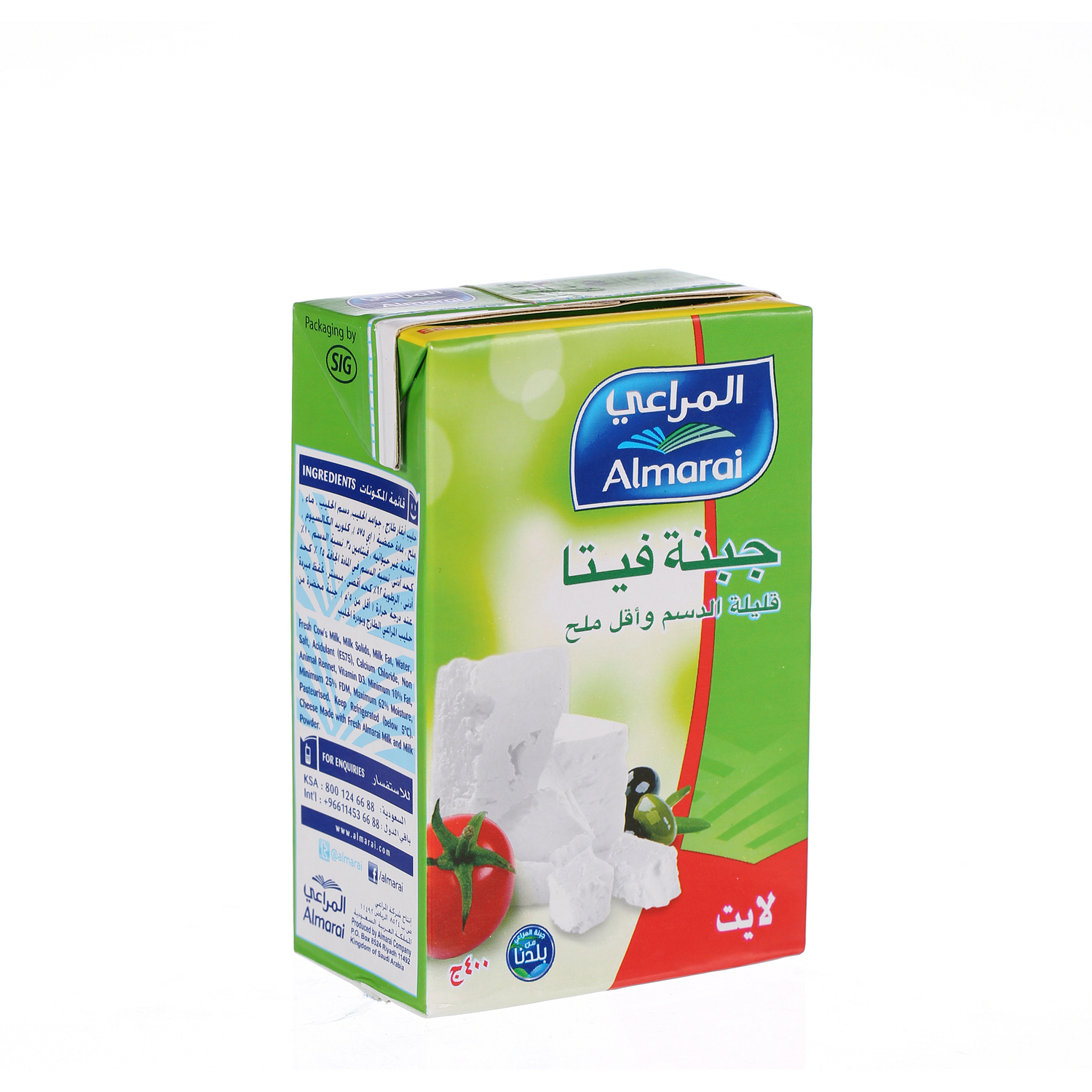 Al Marai Feta Cheese Lite Easy Open 400 g