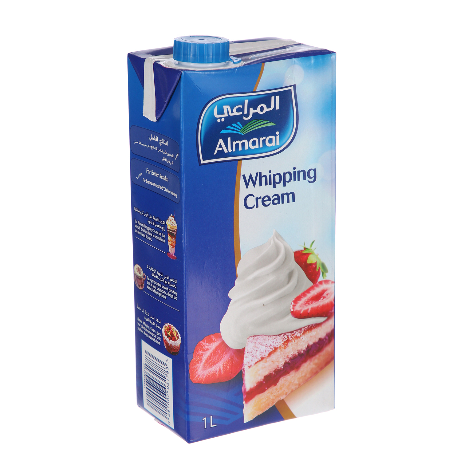 Al Marai Whipping Cream Screwcap Full Fat 1 L