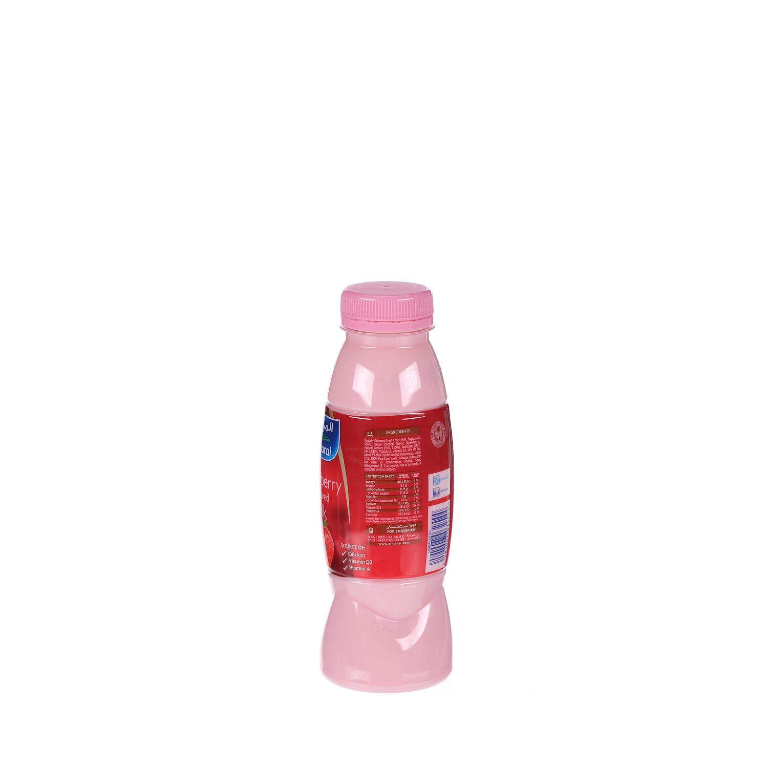 Al Marai Premium Fresh Milk Flavoured Strawberry 360 ml