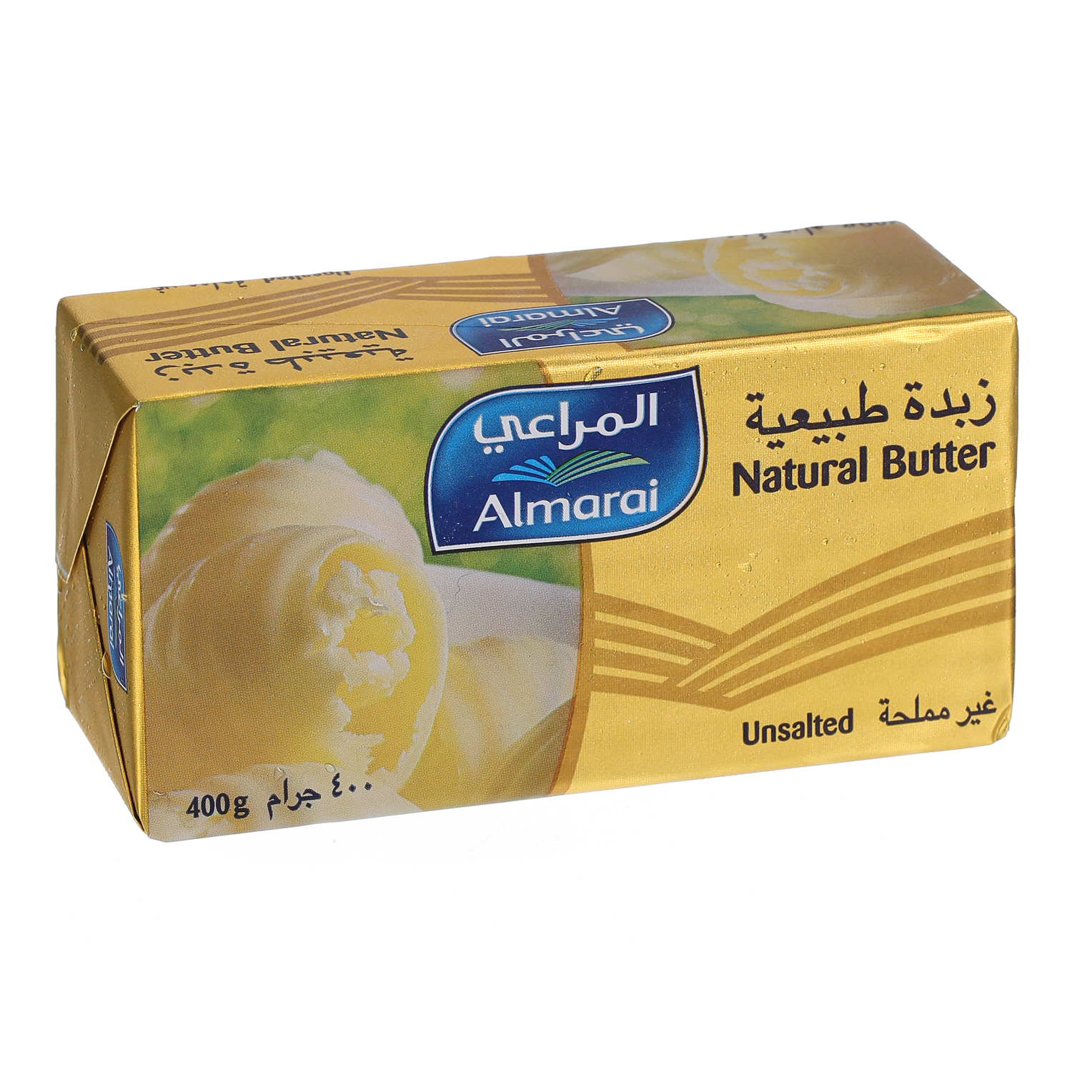 Almarai Natural Butter Unsalted 400gm