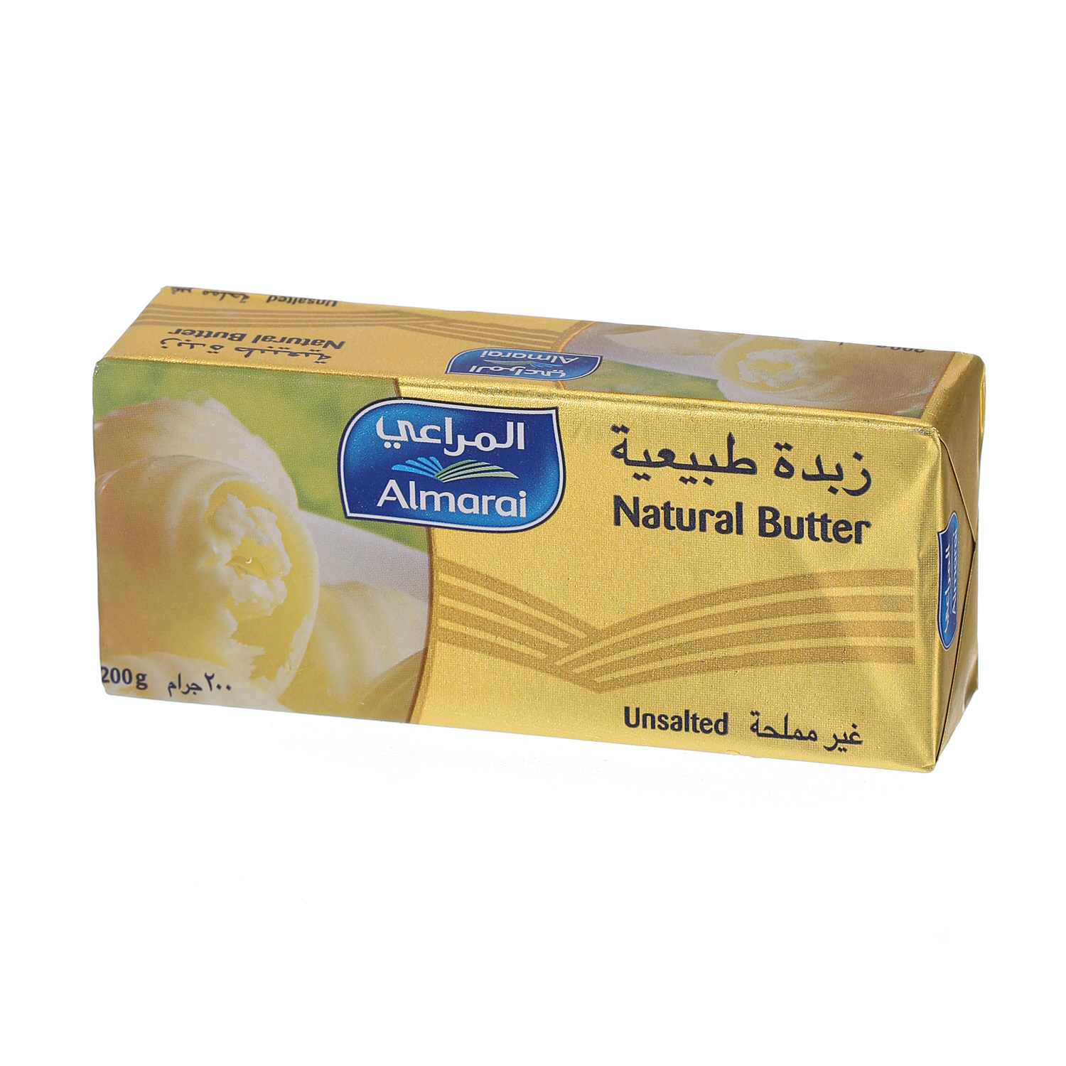Al Marai Natural Butter Unsalted 200 g