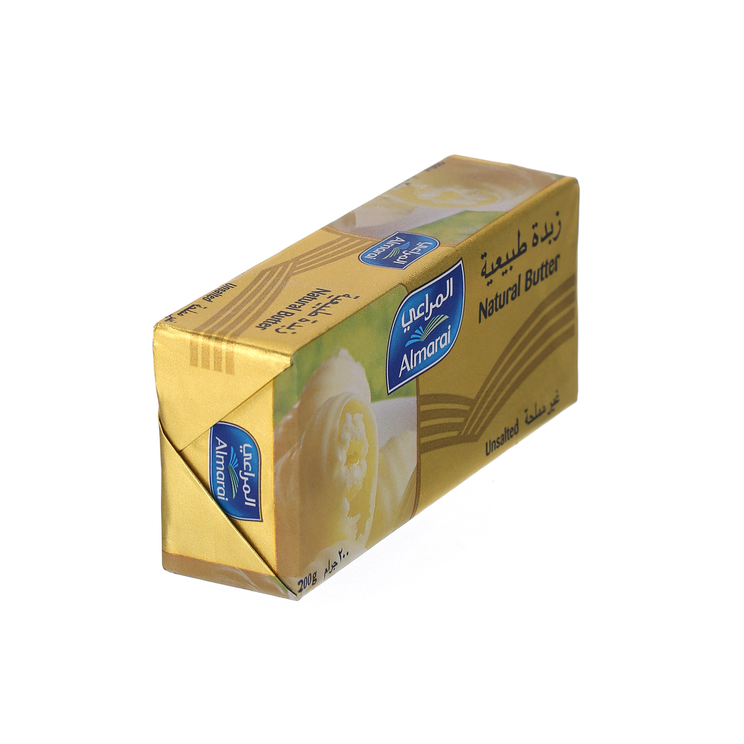 Almarai Natural Butter Unsalted 200gm