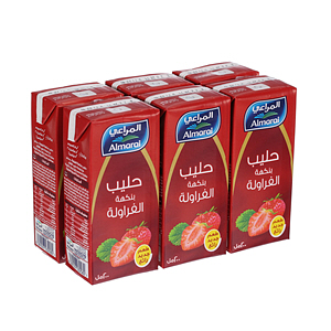 Almarai Long Life Premium Strawberry 200ml × 6'S