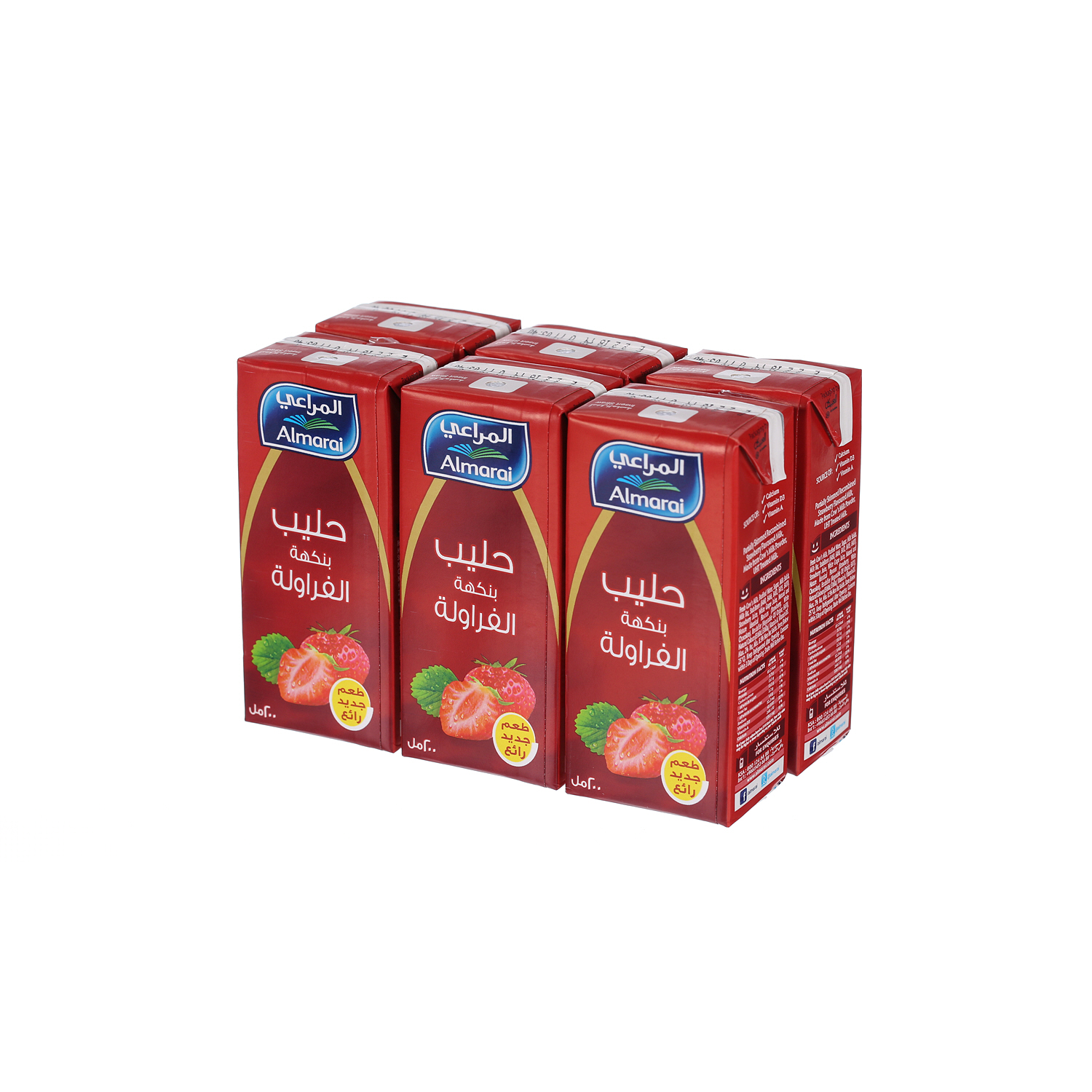 Almarai Long Life Premium Strawberry 200ml × 6'S