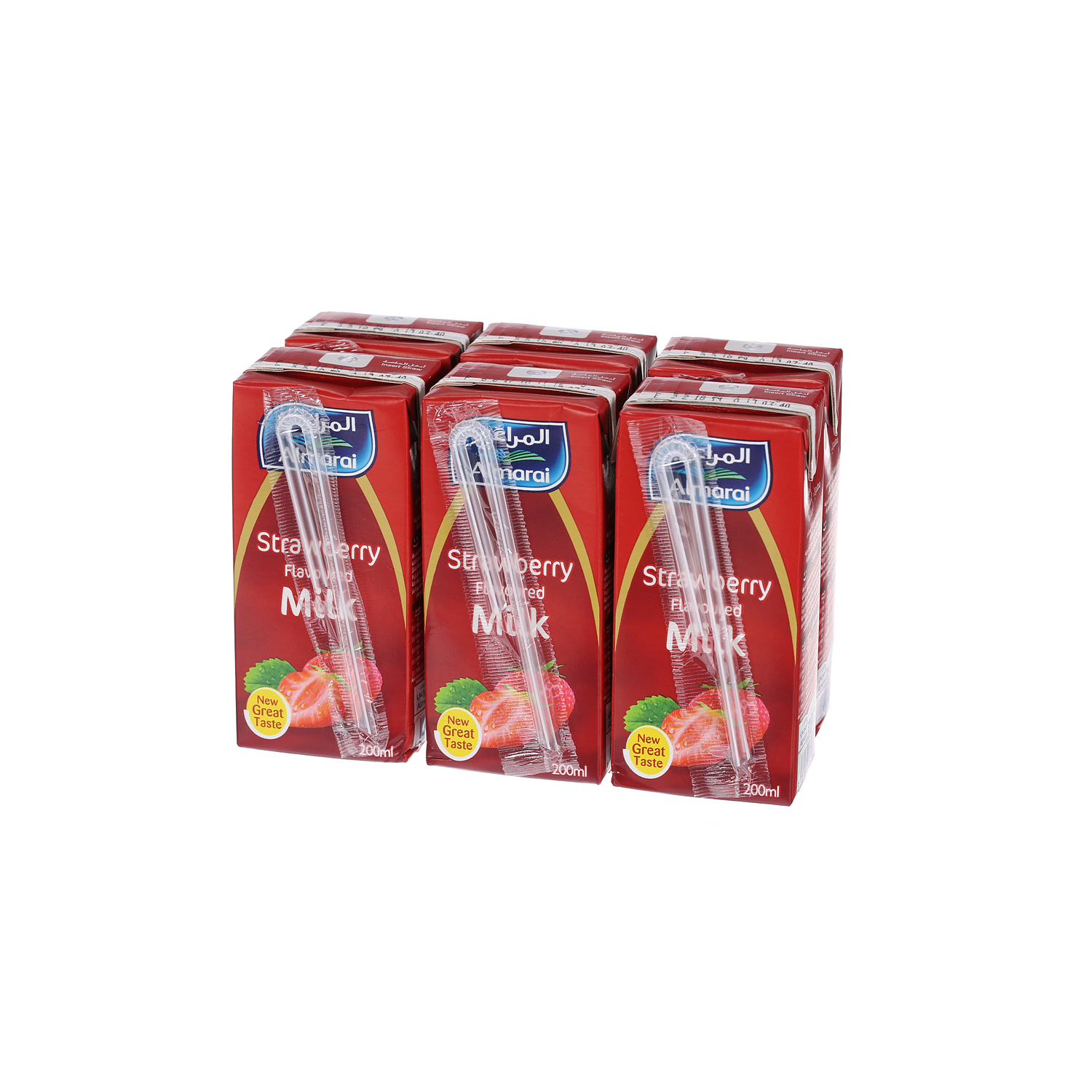 Almarai Long Life Premium Strawberry 200ml × 6'S