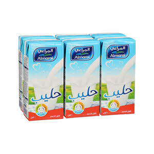 Al Marai Long Life Milk With Vitmins Low Fat 200 ml - 6 Pieces