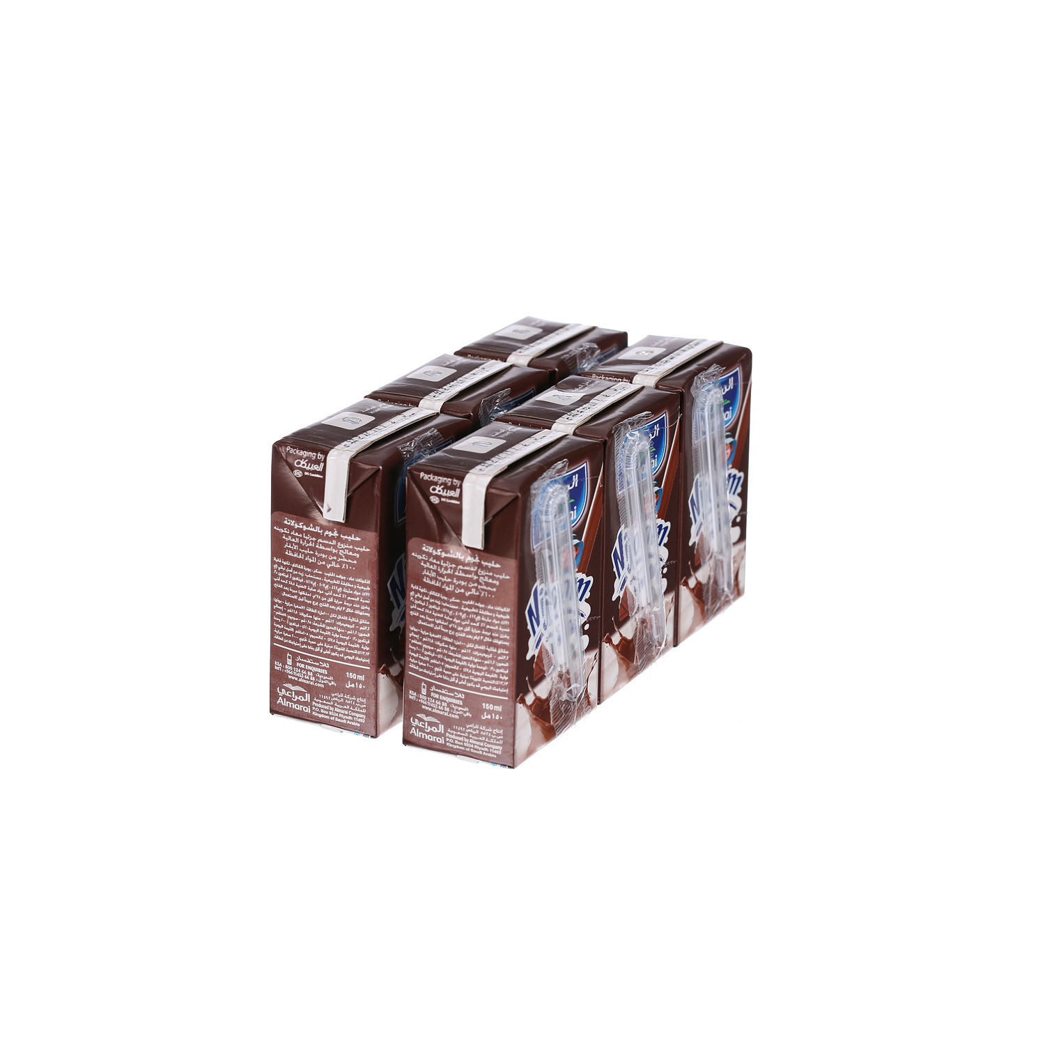 Almarai Long Life Milk Chocolate 150ml × 6'S