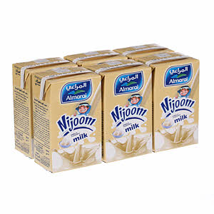 Almarai Long Life Vanilla Nijoom Milk 200ml × 6'S