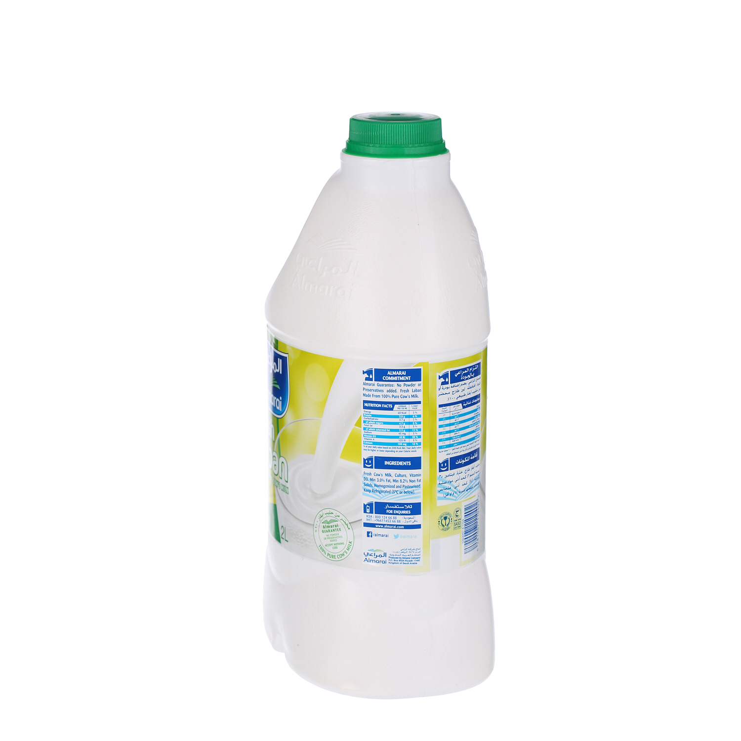 Al Marai Fresh Laban Full Fat 2 L