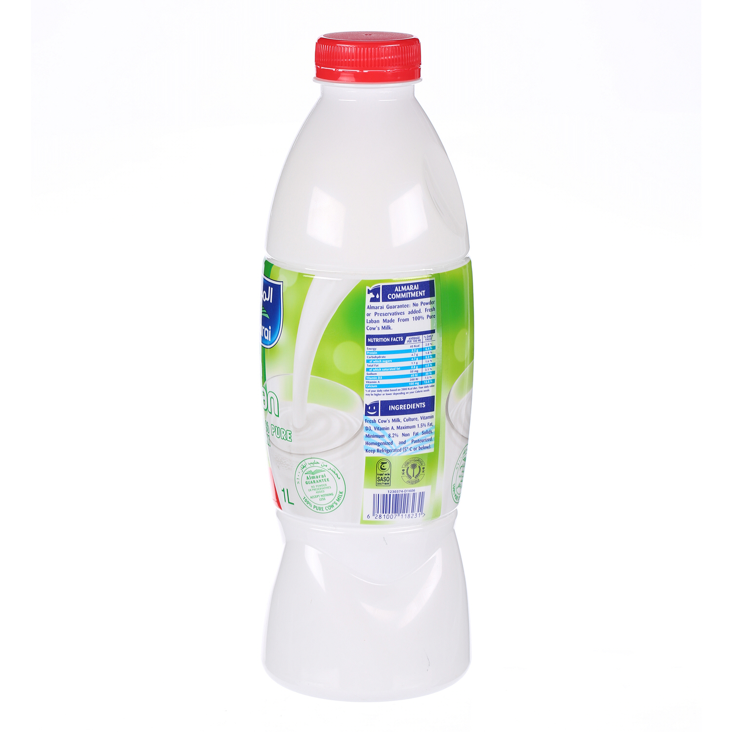 Al Marai Fresh Laban Low Fat 1 L