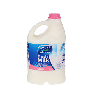 Al Marai Fresh Milk Skimmed 2 L