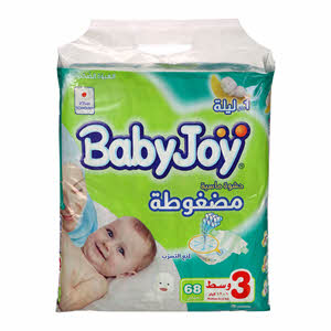 Baby Joy Diaper Size 3 Medium 6-12 Kg Giant Pack 84 Pcs