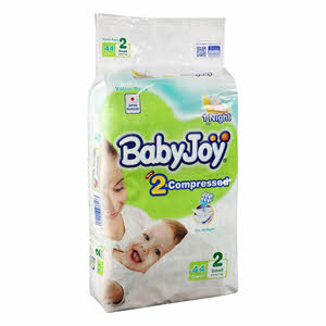 BabyJoy Diaper Value Pack Newborn 44 count