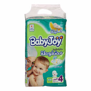 Baby Joy Jumbo Pack Diaper Large 48'S