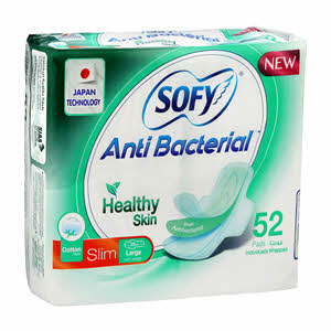 Sofy Slim Anti Bacteria Large 52s