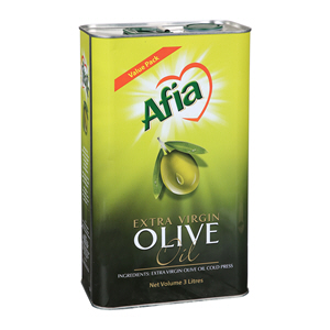 Afia Extra Virgin Olive Oil 3 L