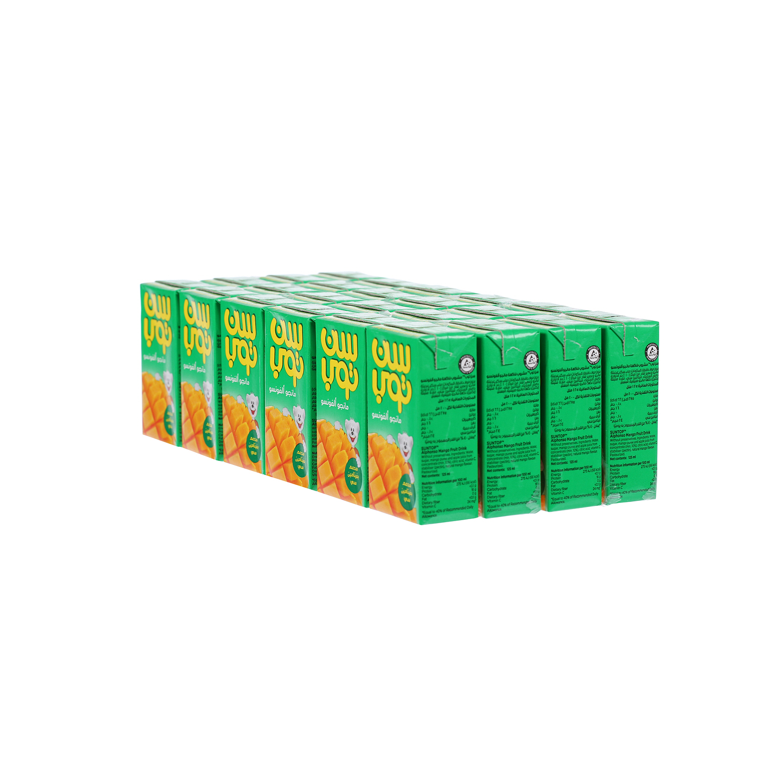 Sun Top Mango Juice 125 ml × 18 Pack