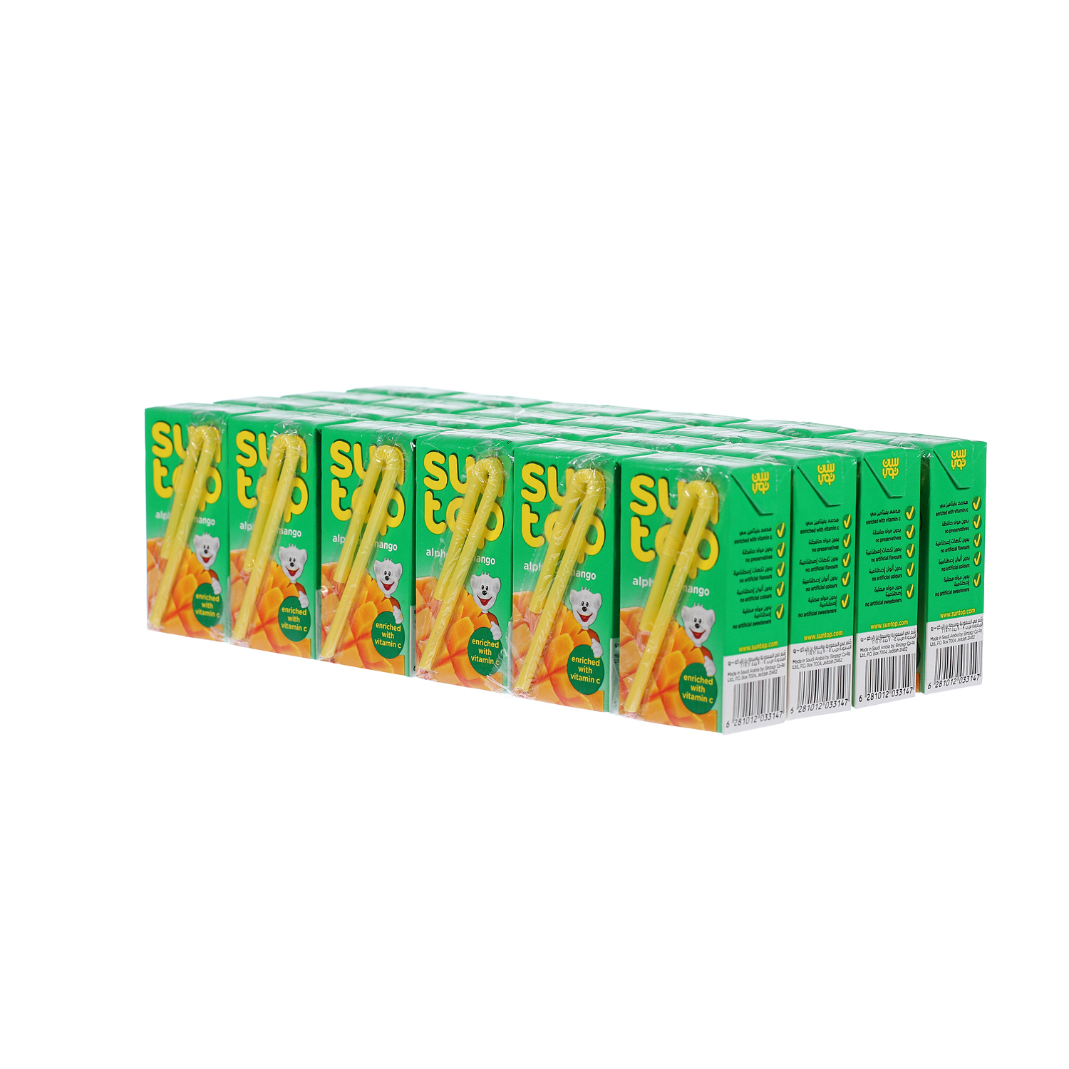 Sun Top Mango Juice 125 ml × 18 Pack