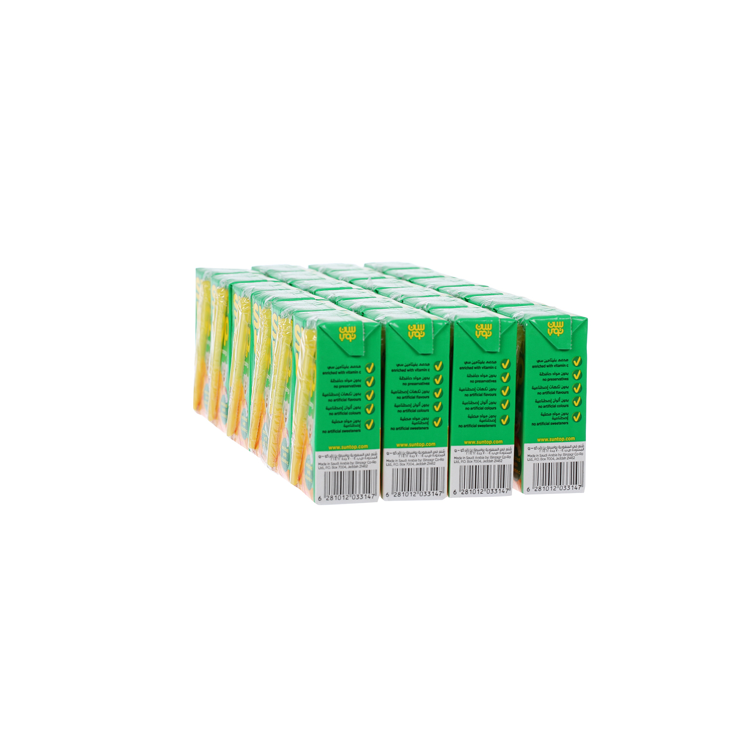 Sun Top Mango Juice 125 ml × 18 Pack