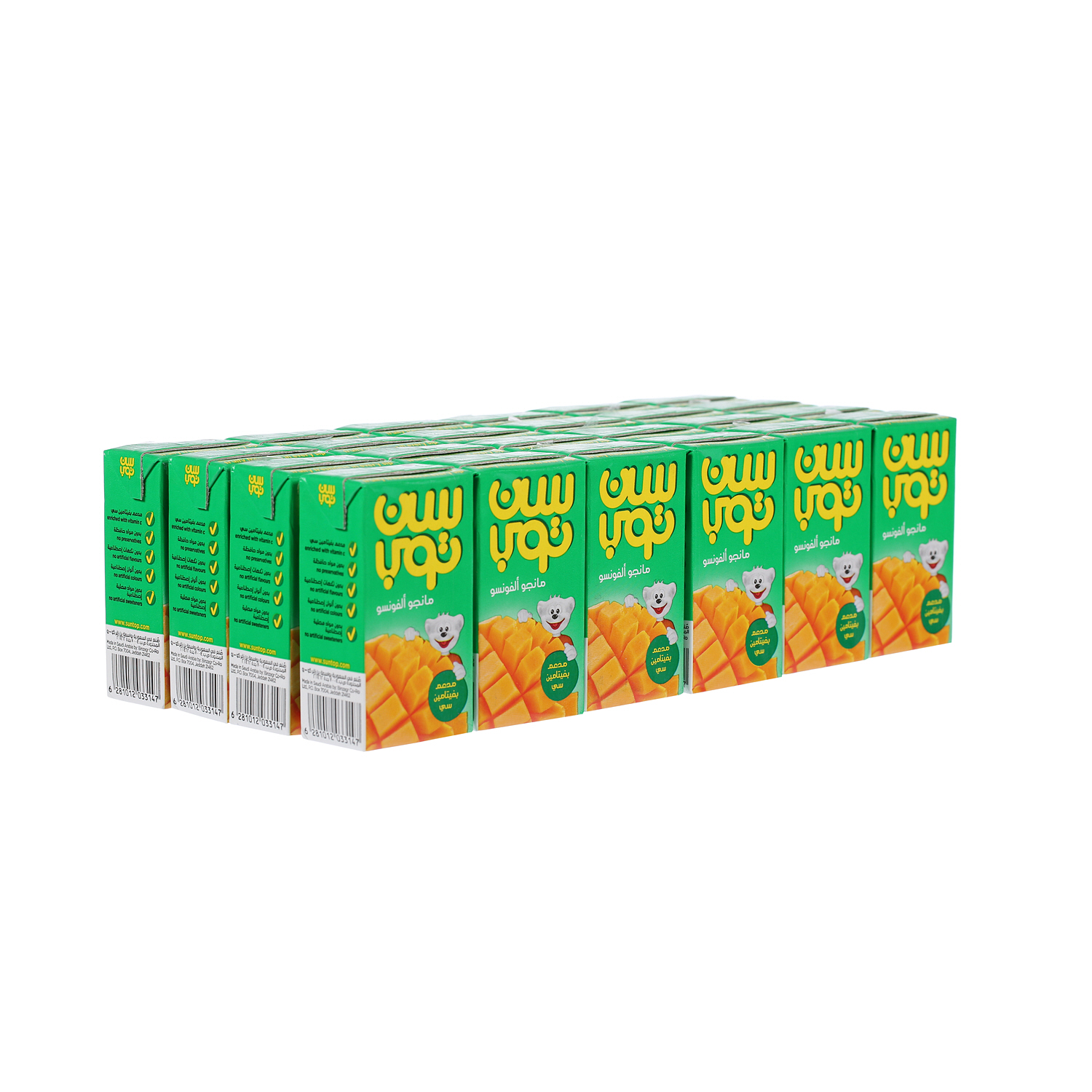 Sun Top Mango Juice 125 ml × 18 Pack