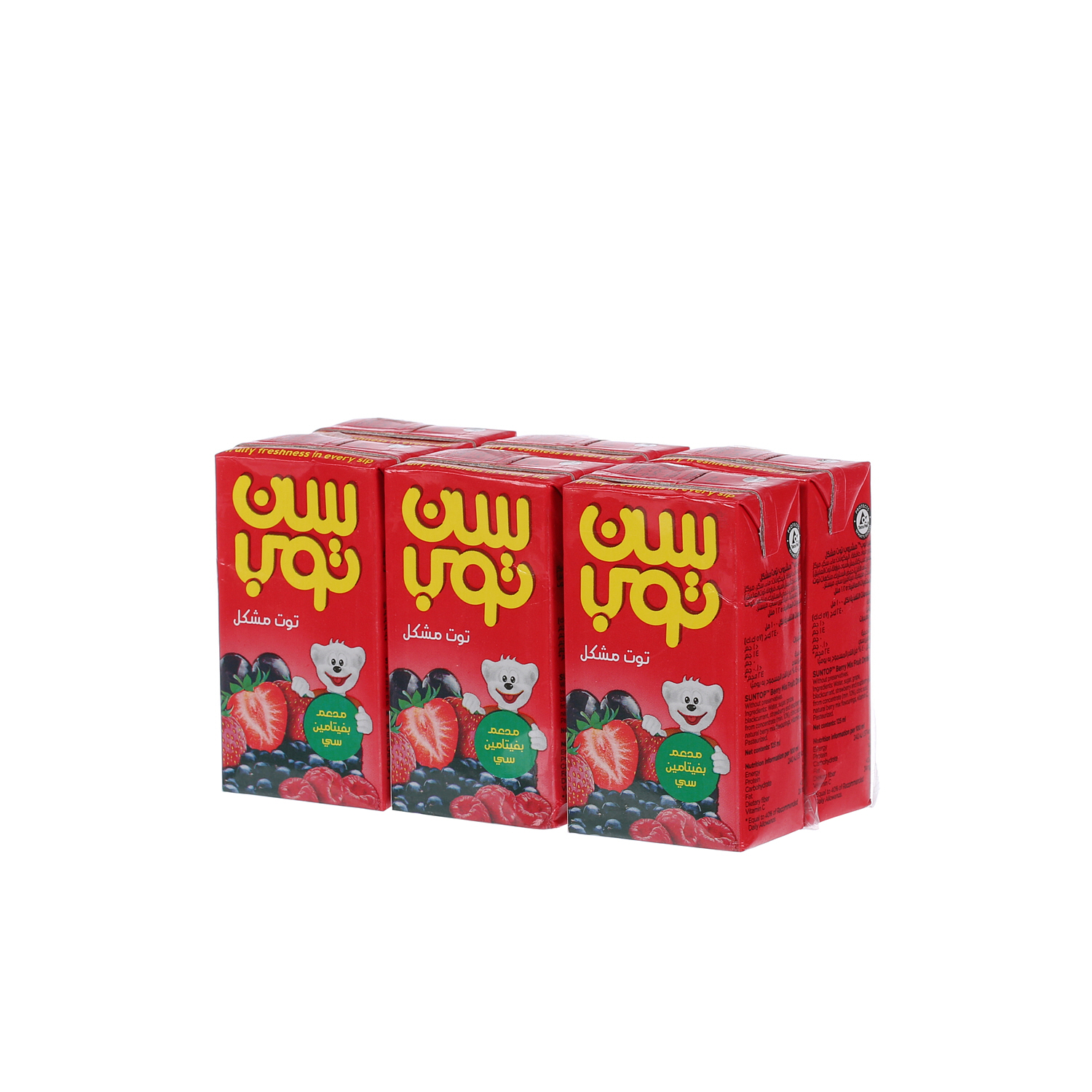 Sun Top Berry Mix Juice 125ml × 6'S