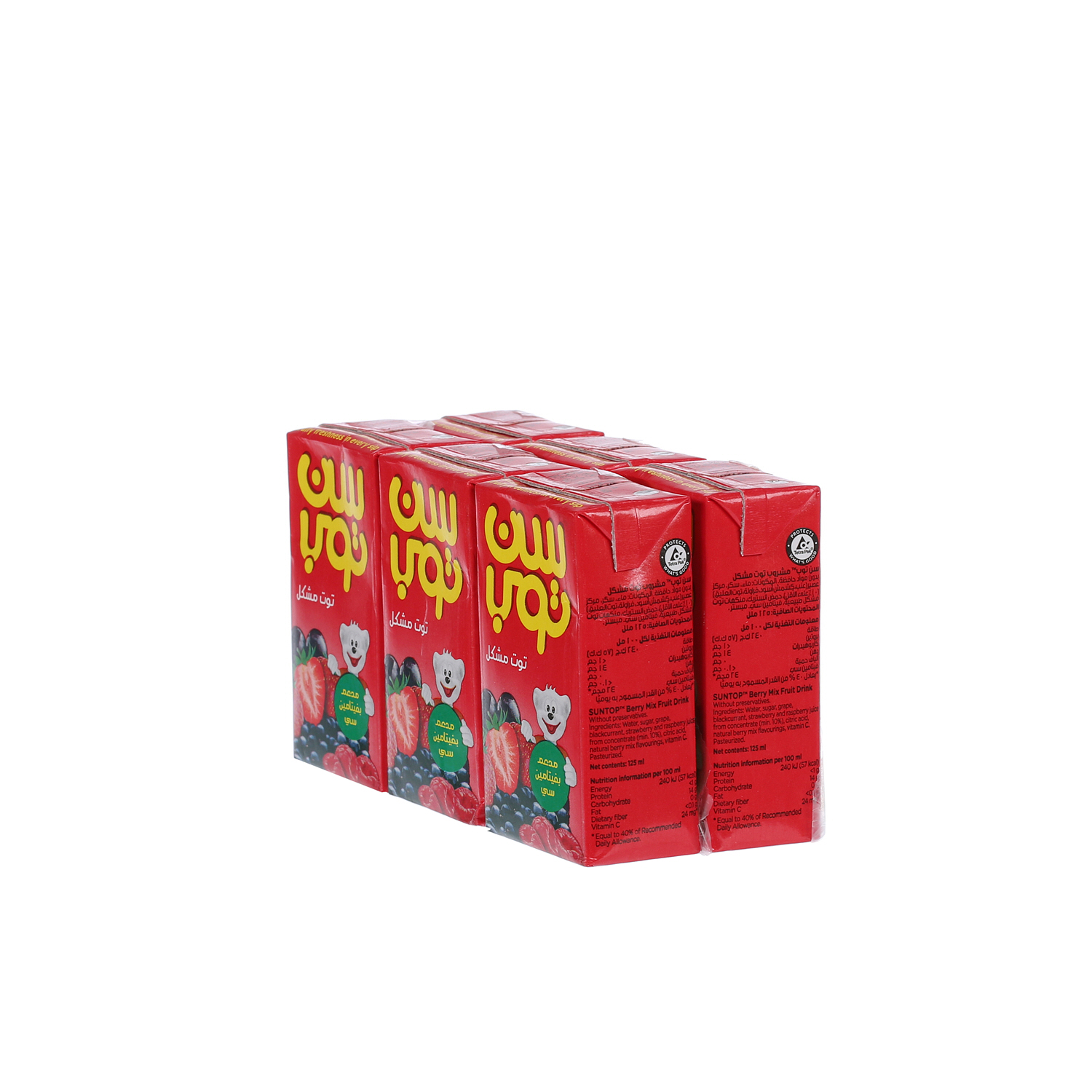 Sun Top Berry Mix Juice 125ml × 6'S