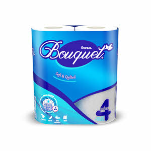 Sanita Bouquet Toilet Paper 4 Roll 200 Sheets