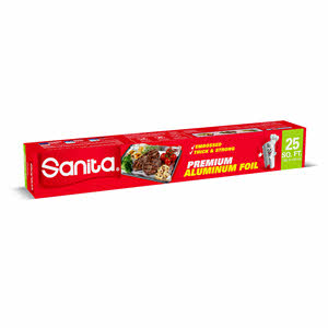 Sanita Aluminium Foil 25 Sqft