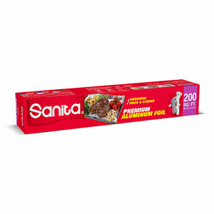 Sanita Aluminium Foil 200 Sqft + Gift Free Sanita Aluminium Foil 200 Sqft + Gift Free