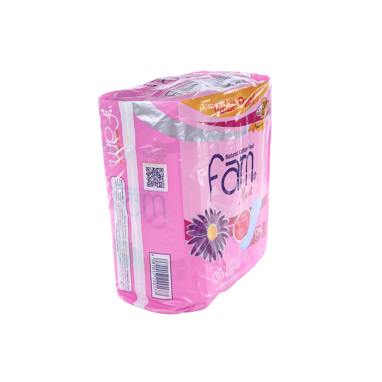 Fam Maxi Sanitary Pad Without Wings Super 30 Pads