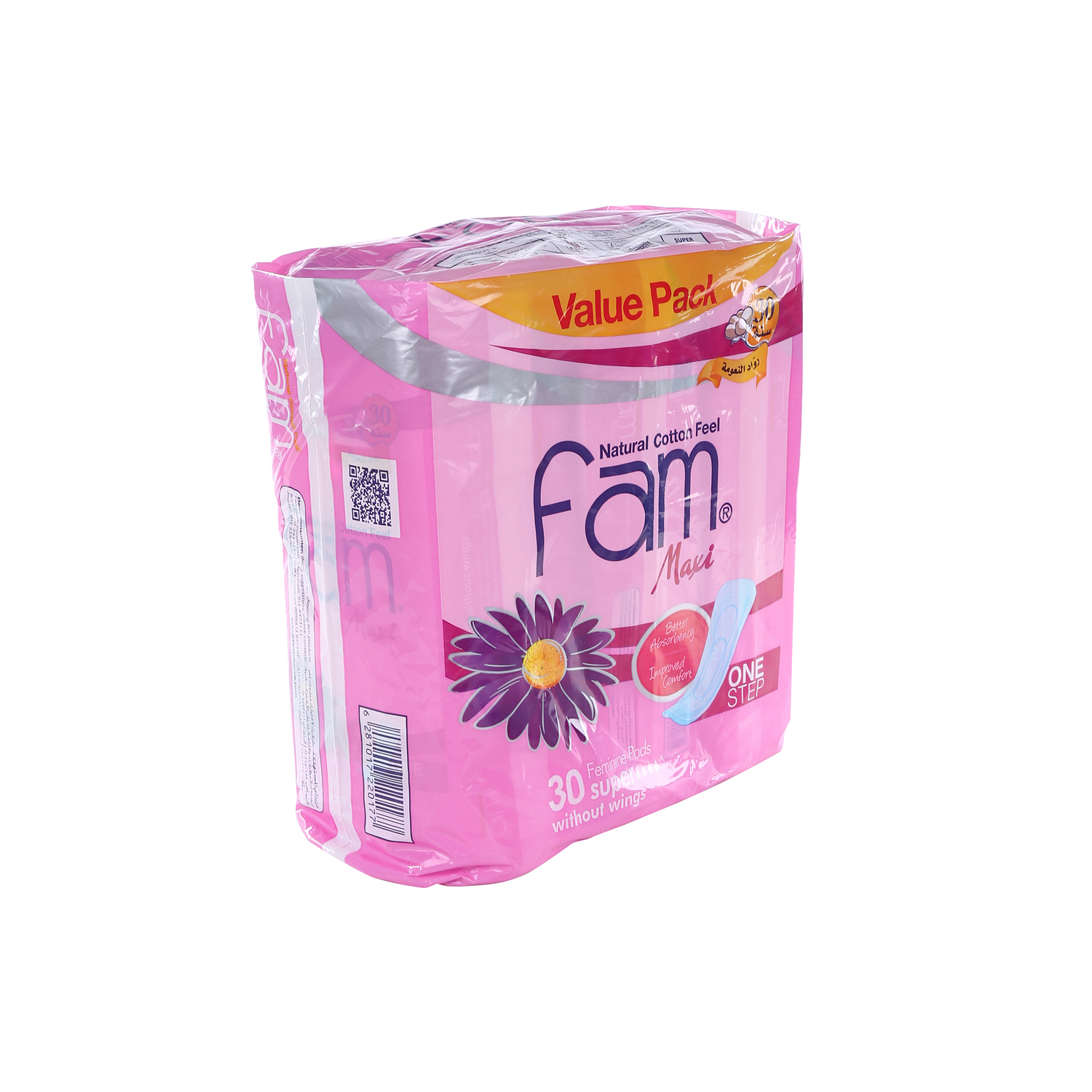 Fam Maxi Sanitary Pad Without Wings Super 30 Pads