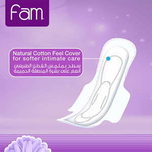Fam Maxi Sanitary Pad Classic With Wings Normal 30 Pads