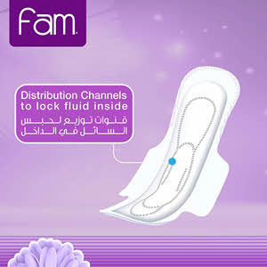 Sanitary Pads Fam Extra Thin Super 8 Pads