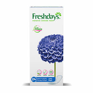 Freshdays Daily Liners Long 24 Pads