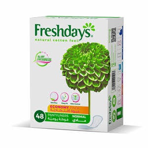 Freshdays Daily Liners Normal 48 Pads