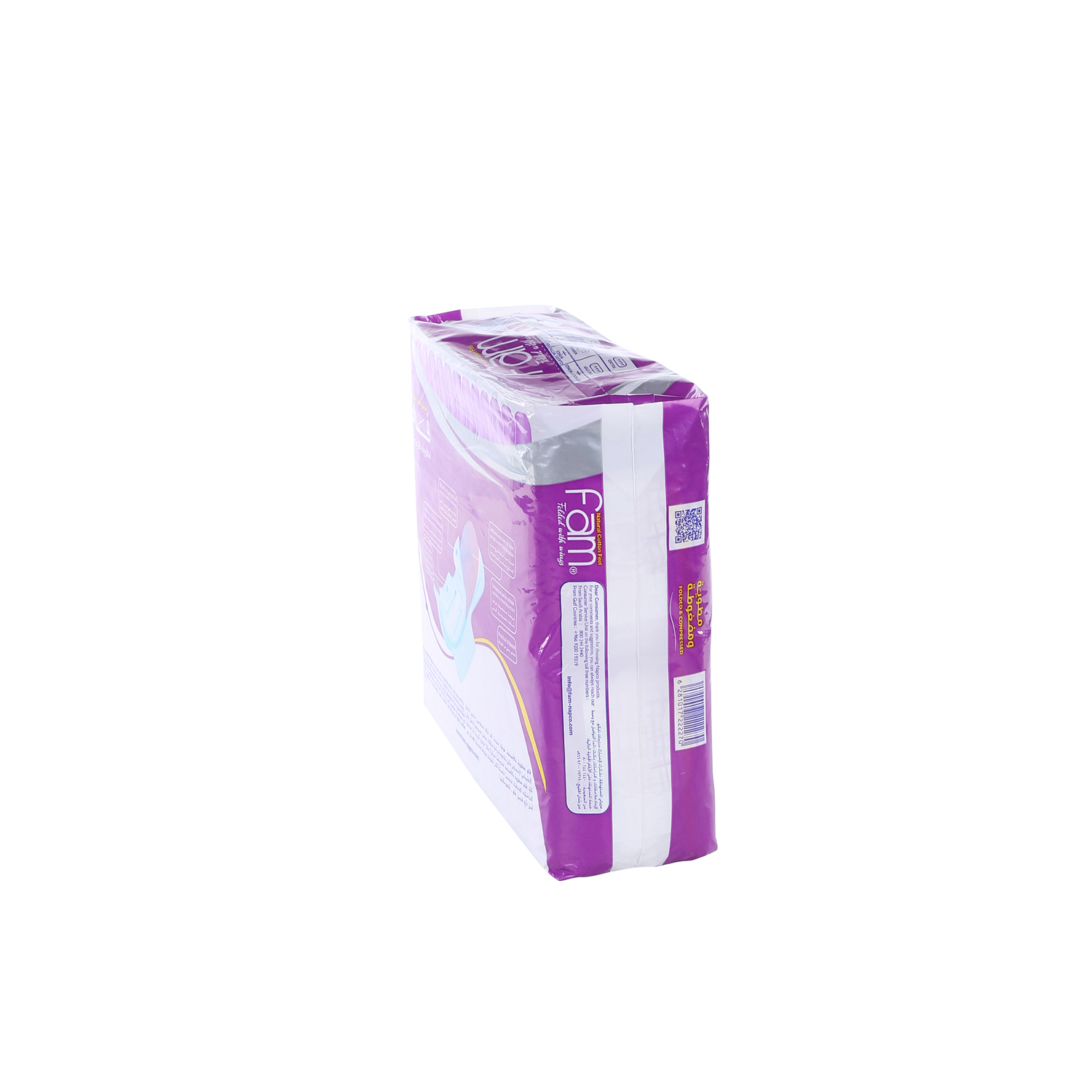 Fam Sanitary Pads Maxi Folded With Wings Super 30 Pads