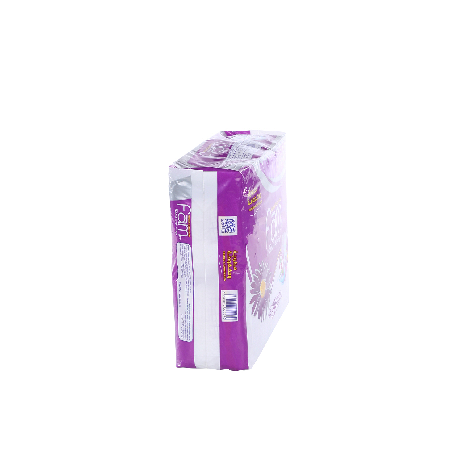 Fam Sanitary Pads Maxi Folded With Wings Super 30 Pads