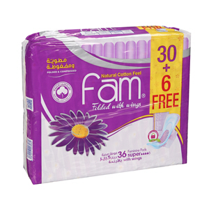 Fam Trifold Super Pads 30S+