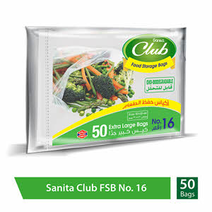 Sanita Club No.16 Food Storge Bag 50 Bag