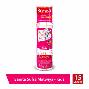 Sanita Sufra Matwiya Table Cover Kids 15 Sheets