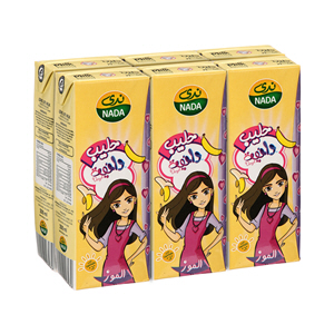 Nada Danayah Long Life Milk Banana Flavoured 200 ml