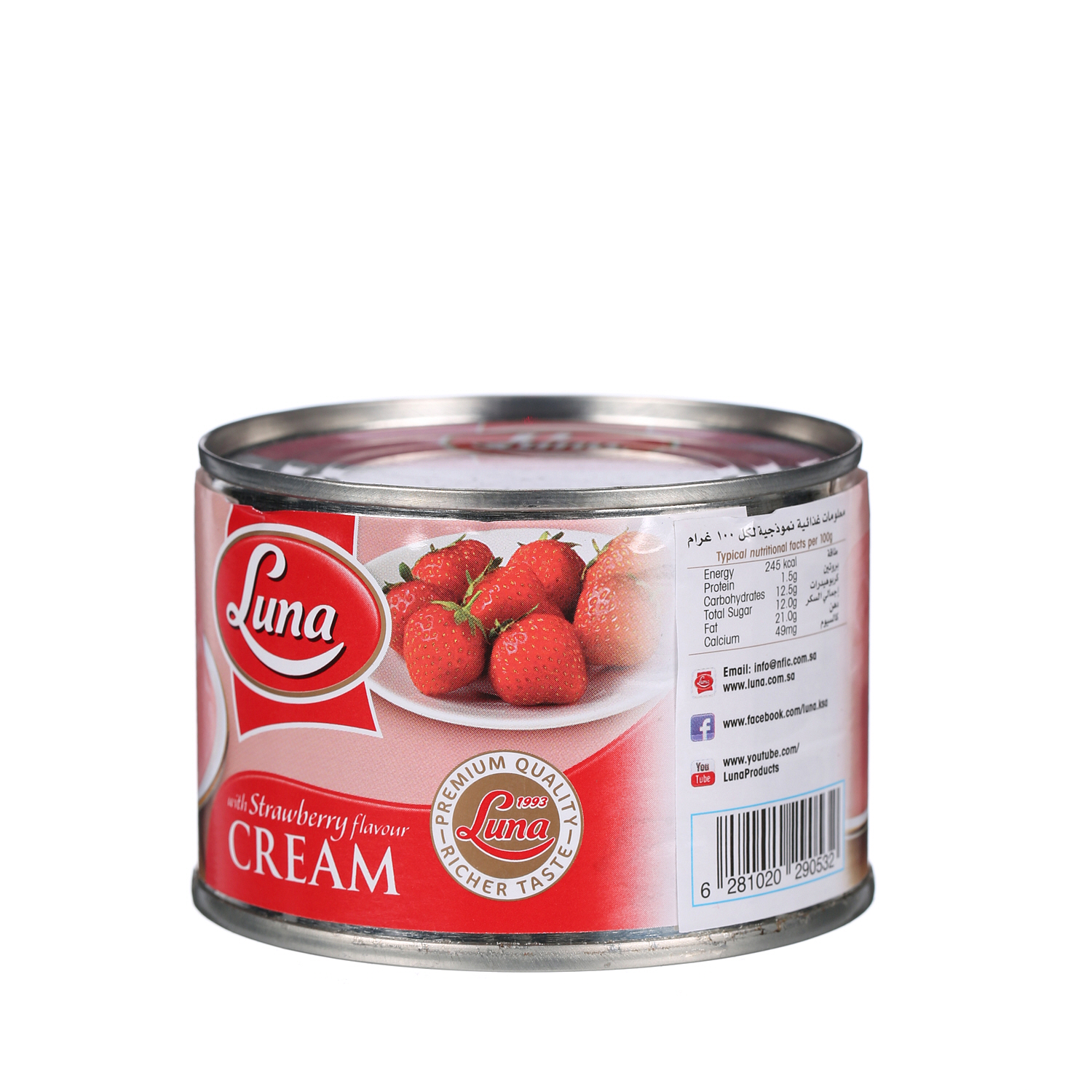 Luna Cream Strawbery 100 g