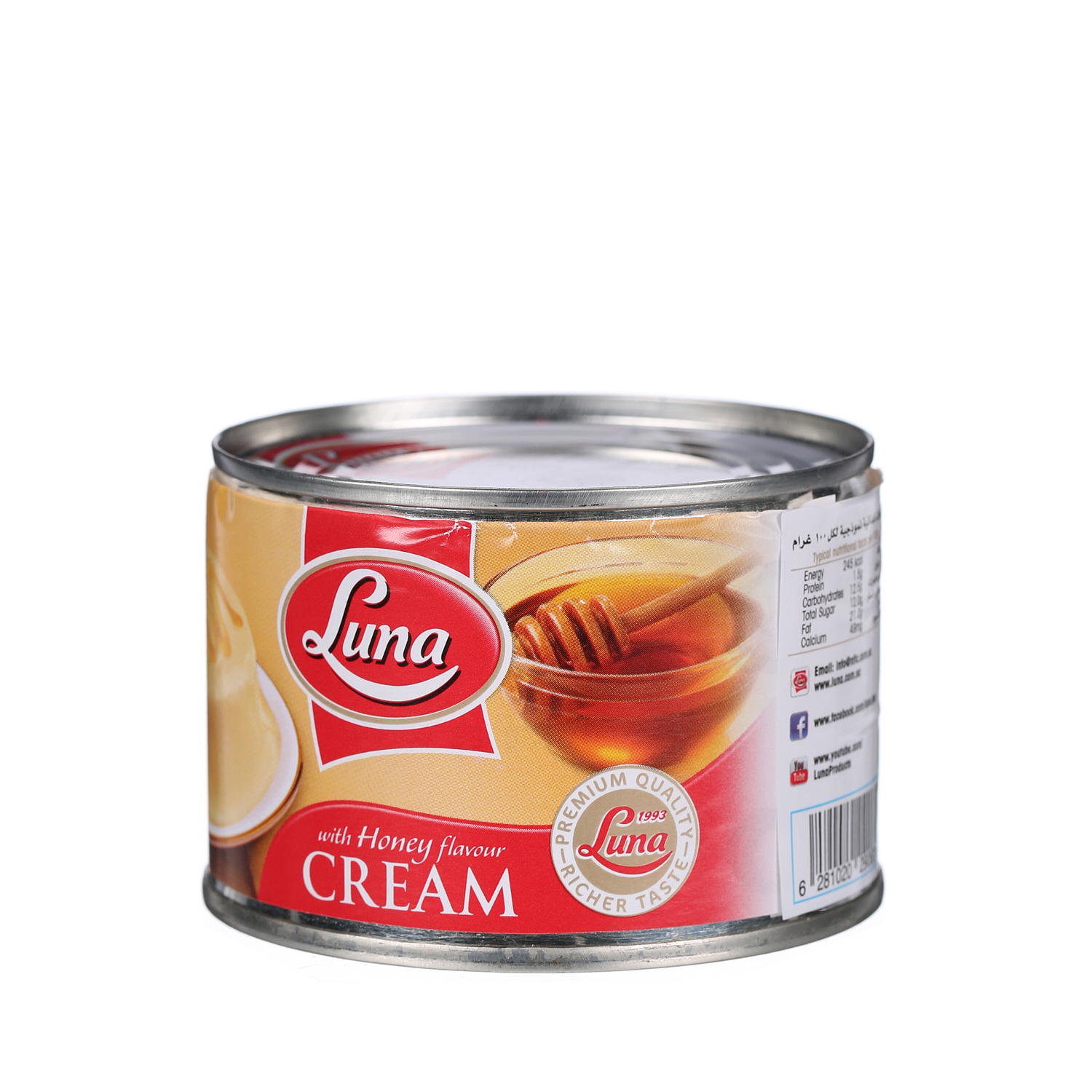 Luna Cream Honey Flavor 170 g