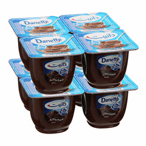 Al Safi Danone Danette Cream Desert Chocolate 90gm × 8PCS