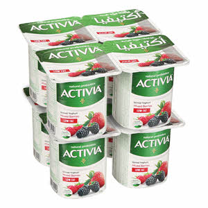 Al Safi Yoghurt Strawberry Light 120gm x 6+2Fre