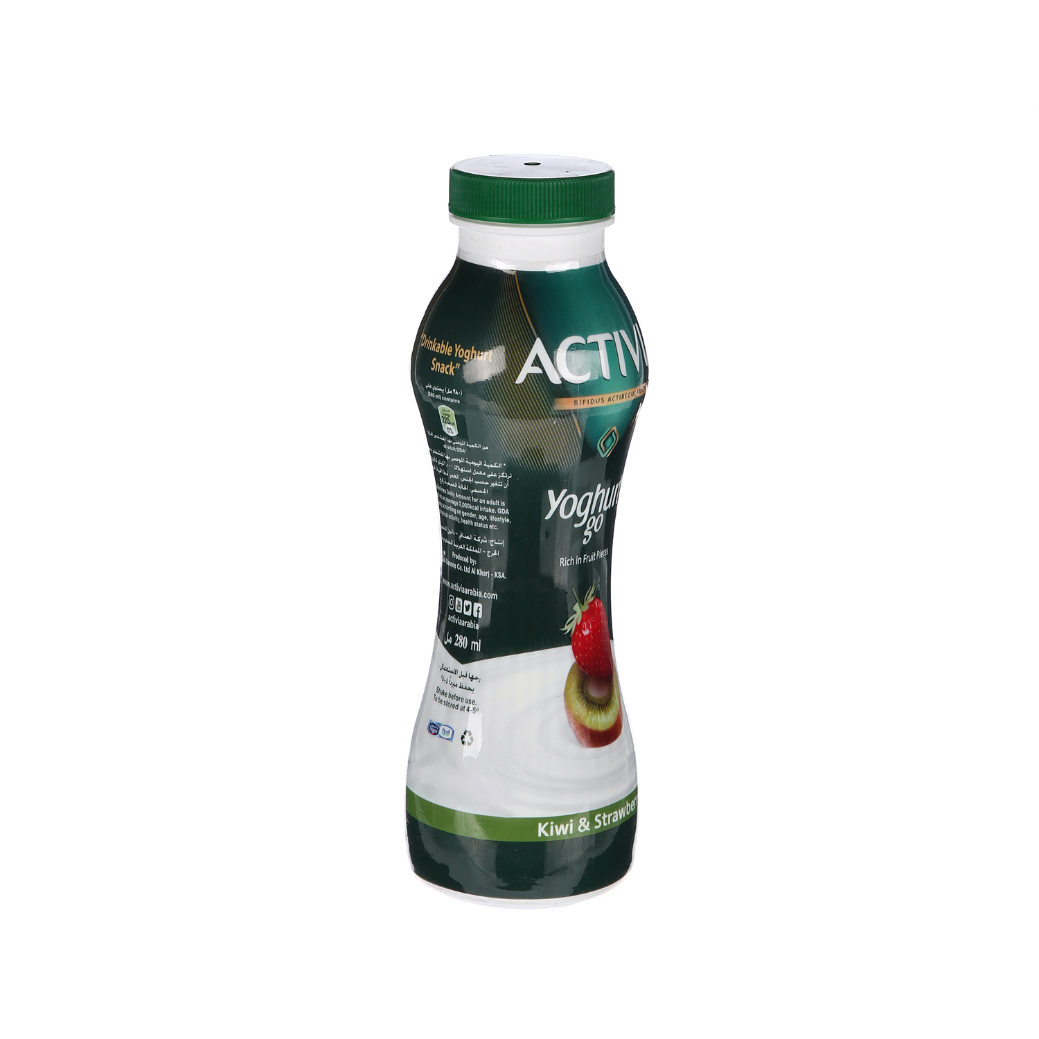 Al Safi Danone Actvia Drink Strawberry & Kiwi 280 ml